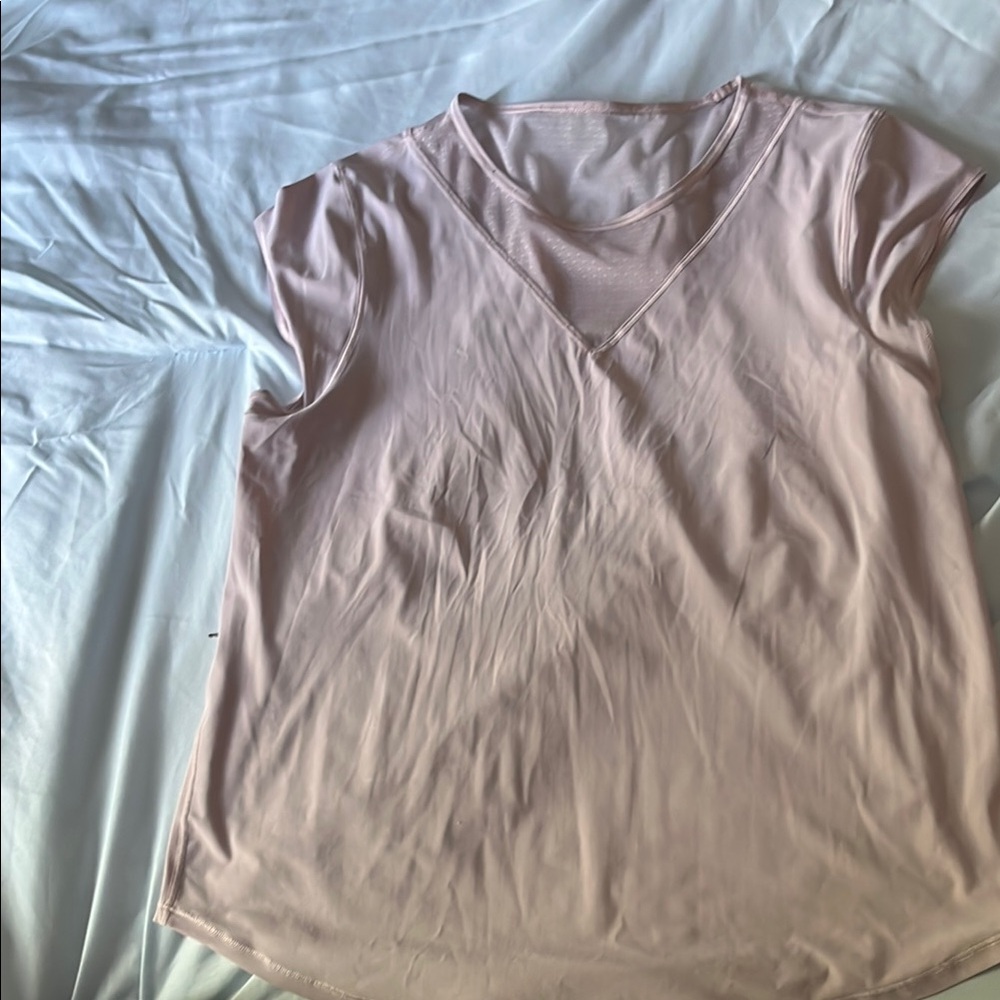 Women's Pink lululemon shirt